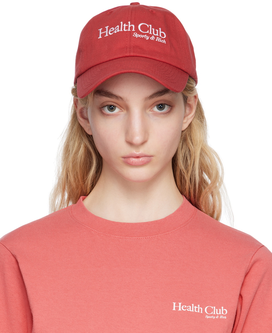 ❮美品☆完売☆❯sporty&rich キャップ health club Sporty & Rich HEALTH CLUB キャップ