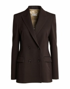 Drumohr Womens Blazer Dark in Brown