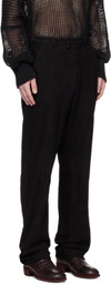 FREI-MUT Black Ghost Leather Pants