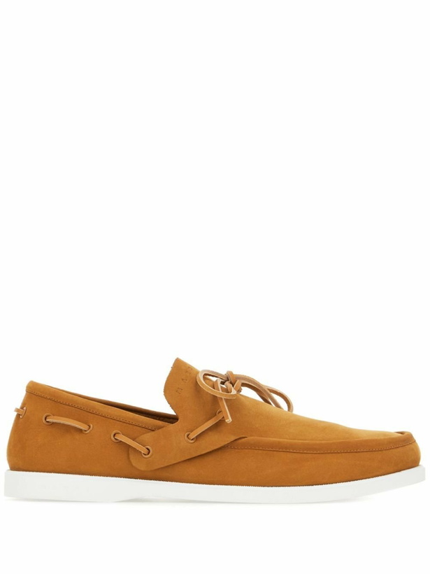 Photo: Marni Suede Boat Shoes