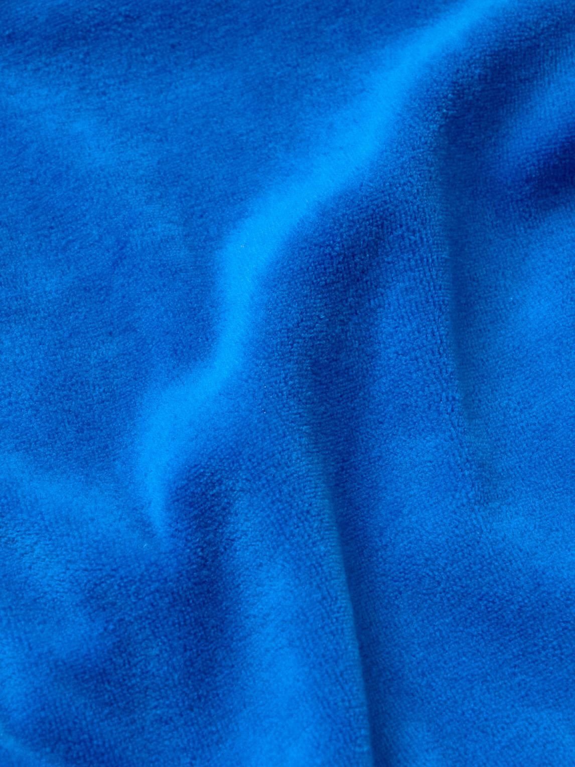 POLITE WORLDWIDE® - Hemp and Cotton-Blend Velour Track Jacket - Blue