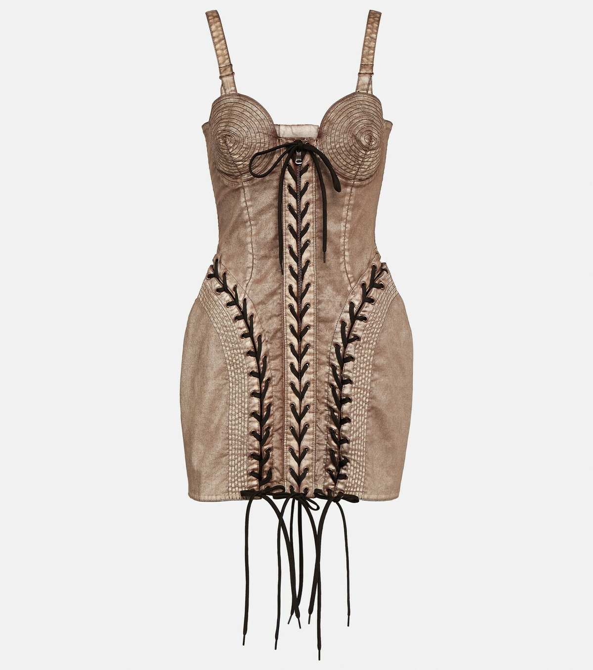 ワンピース JeanPaul GAULTIER 'The Draped Trompe-LOEil Corset' dress Jean Paul Gaultier - Jean Paul Gaultier | The Draped Trompe