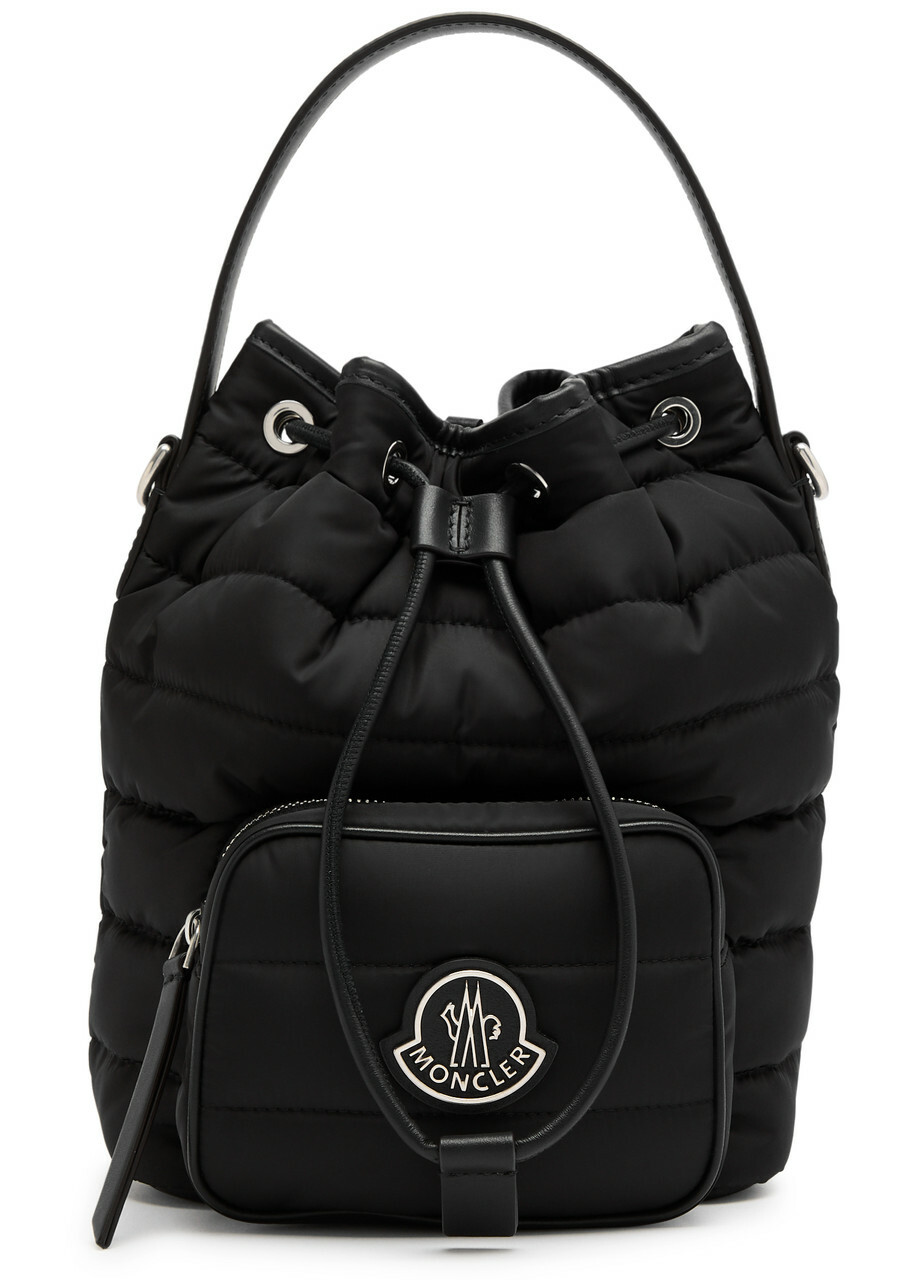 Moncler Kilia Quilted Shell Bucket bag - Black - One Size