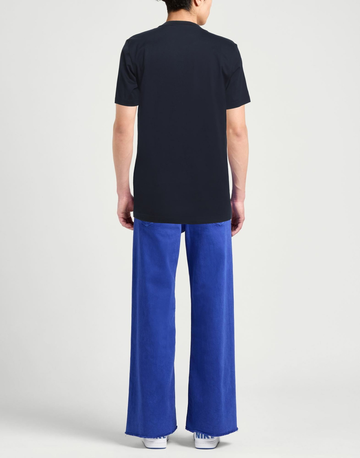 Marni Mens T-shirt Midnight in Blue