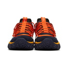 Champion Reverse Weave Navy and Orange Tank High-Top Sneakers