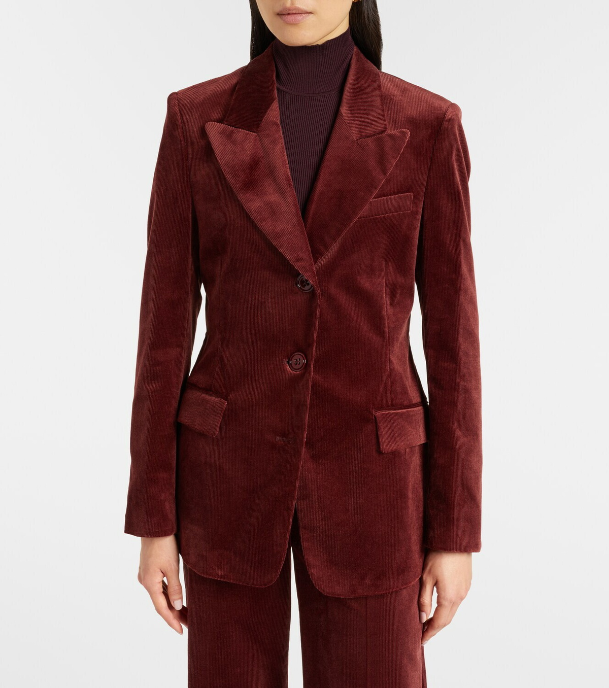 Dorothee Schumacher Twisted Structure corduroy blazer