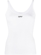 OFF-WHITE - Logo Cotton Tank Top