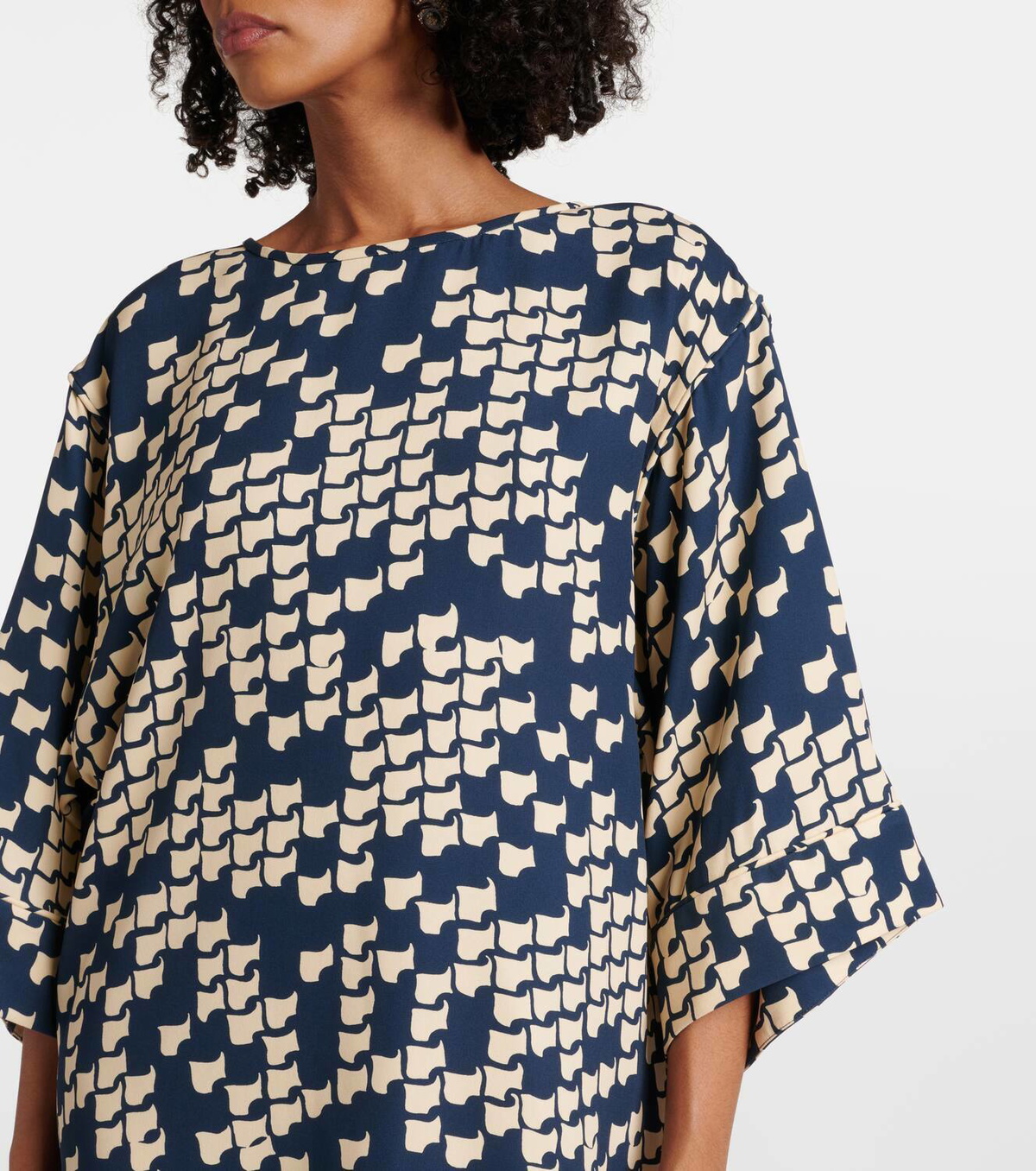 Valentino Cady Couture printed midi dress