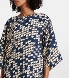Valentino Cady Couture printed midi dress