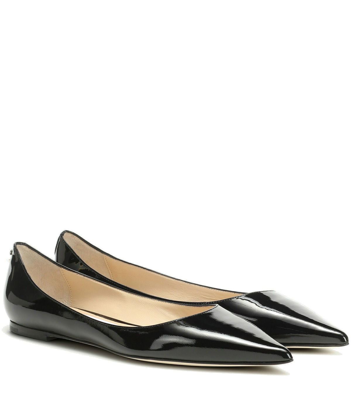 Jimmy Choo - Love Flat patent leather ballet flats Jimmy Choo