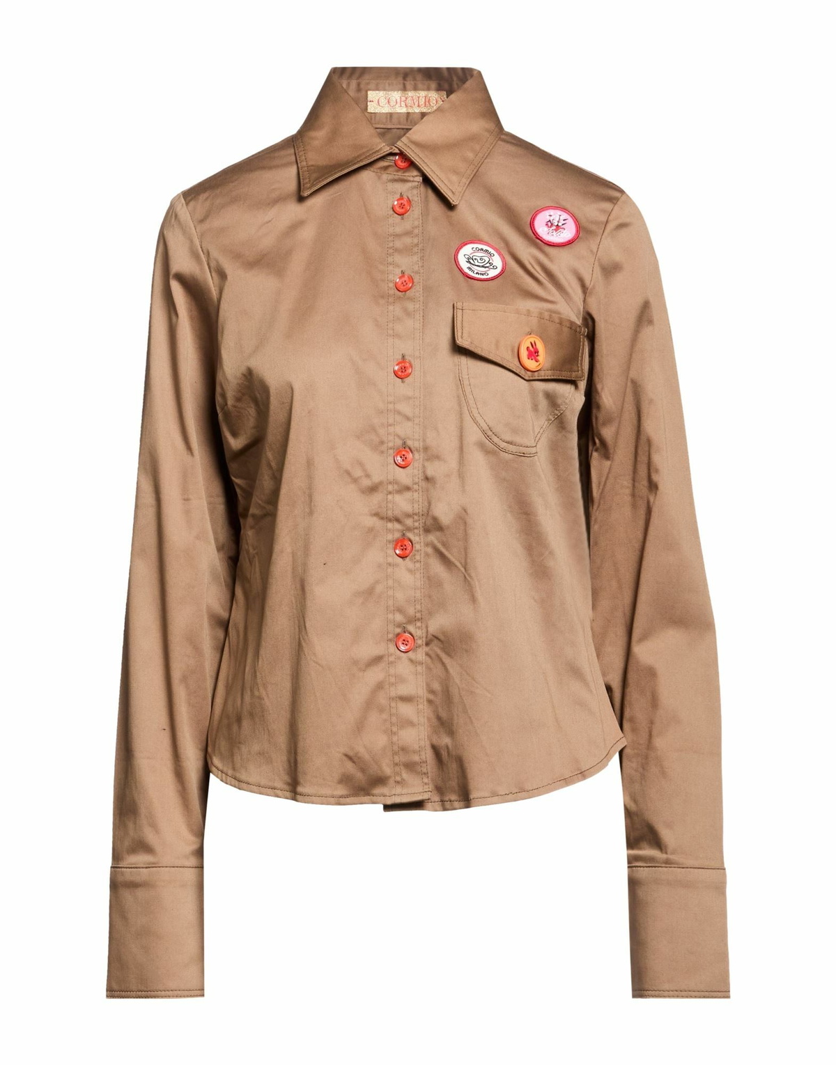 Cormio Womens Shirt Khaki