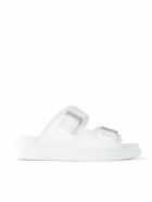 McQueen - Exagerrated-Sole Rubber Slides - Neutrals