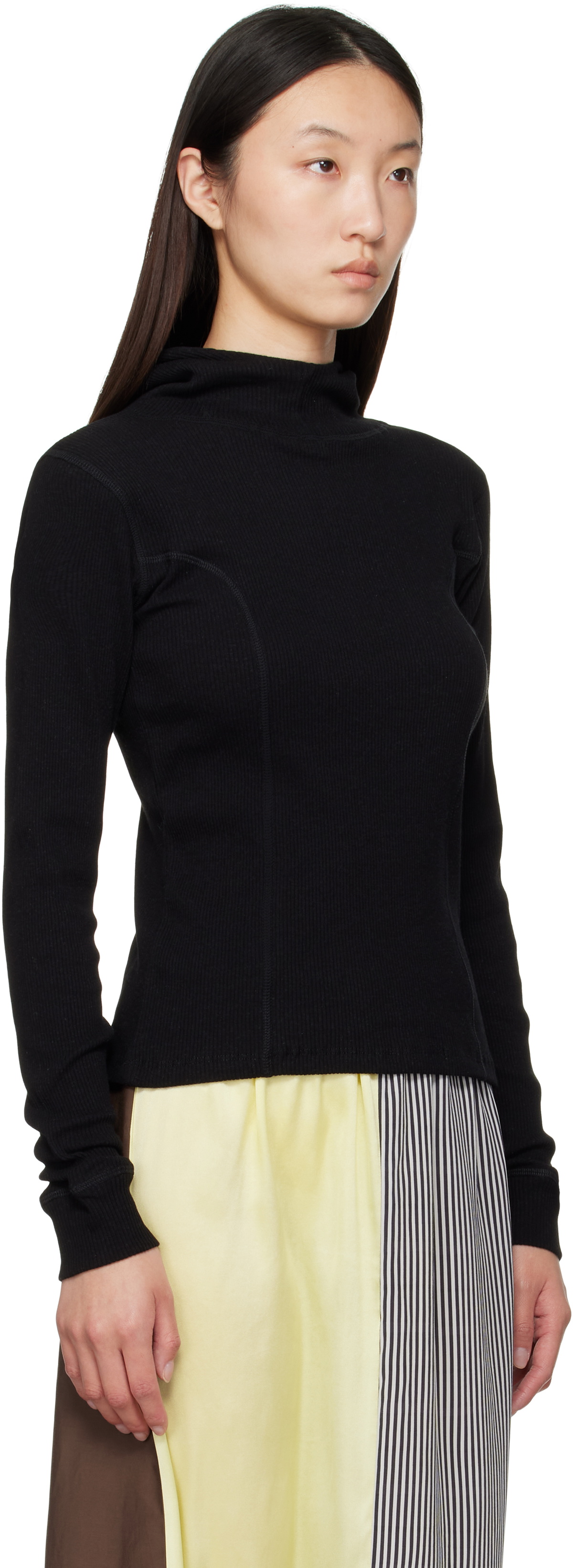 Baserange Black Hanifa Hoodie
