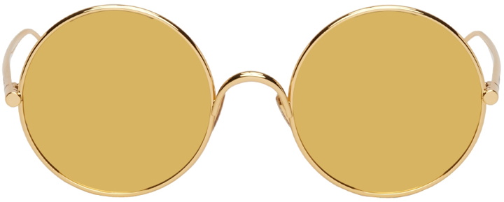 Photo: Loewe Gold Shiny Endura Sunglasses