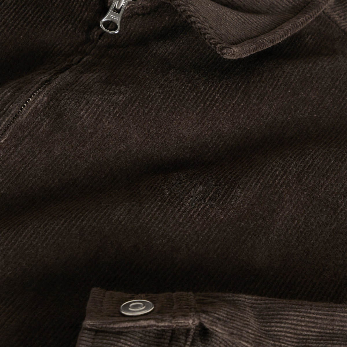 END. Women's Cord Harrington in Bitter Chocolate