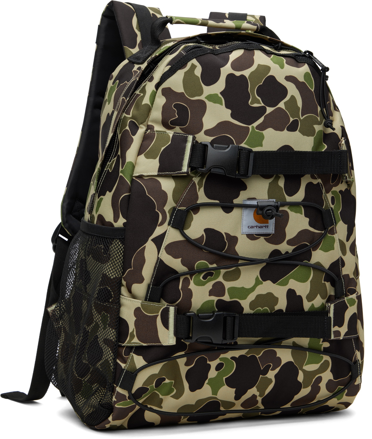 Carhartt Kickflip Backpack オリーブ×カモフラージュ Carhartt WIP Kickflip Backpack - Camo Duck/Desert