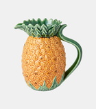 Bordallo Pinheiro Ananás ceramic pitcher