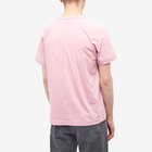 YMC Men's Television Raglan T-Shirt in Pink