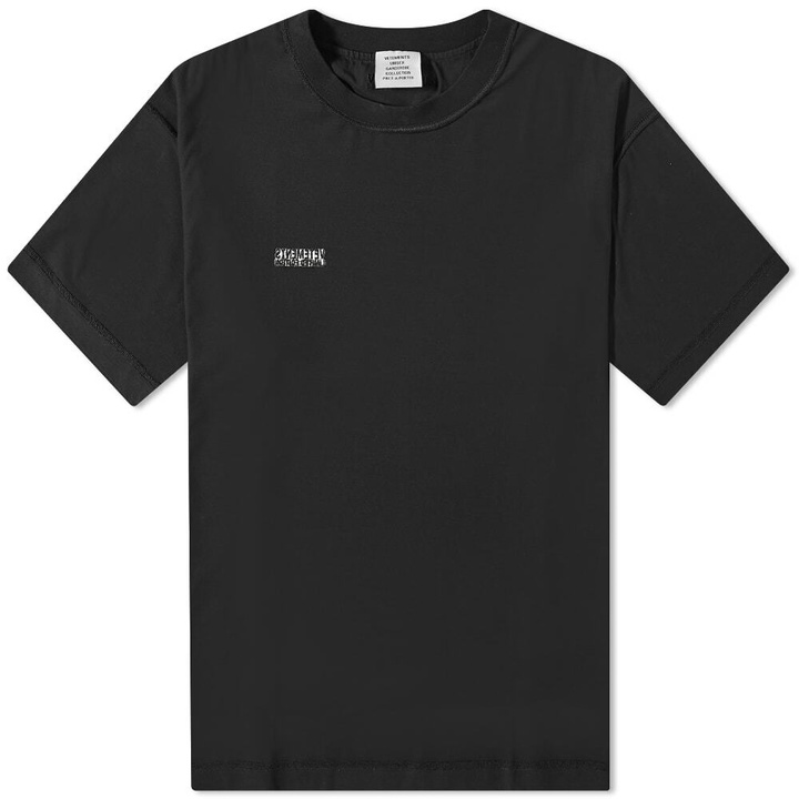 Photo: VETEMENTS Inside Out Tee