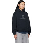 Balenciaga Black Logo Hoodie