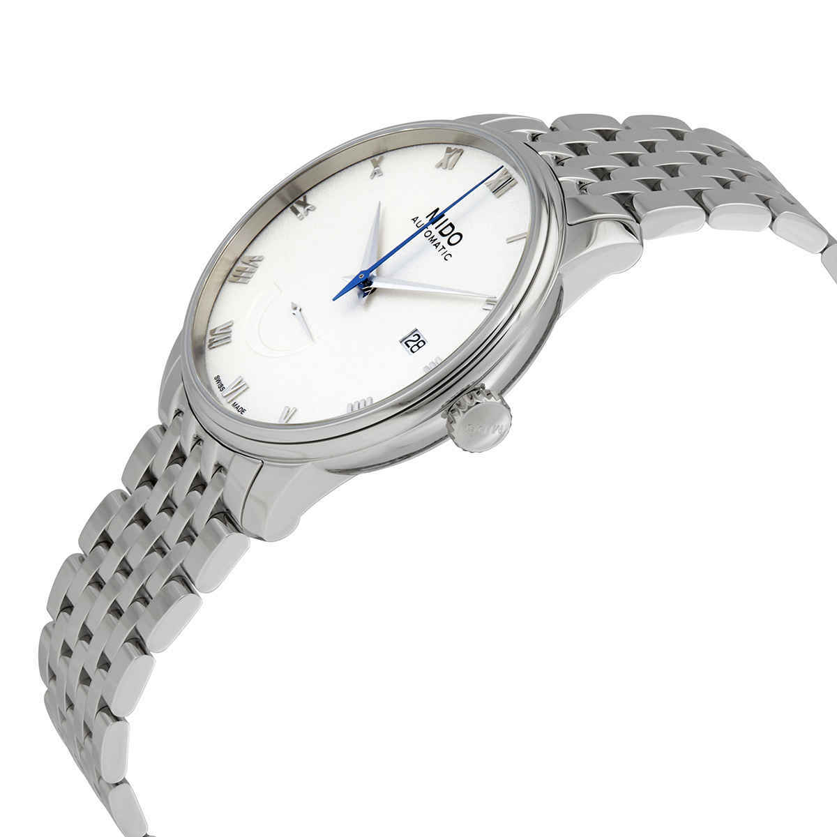 Mido Baroncelli Power Reserve Automatic White Dial Mens Watch M027.428.11.013.00