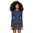 3.1 Phillip Lim Blue Ribbed Sweater