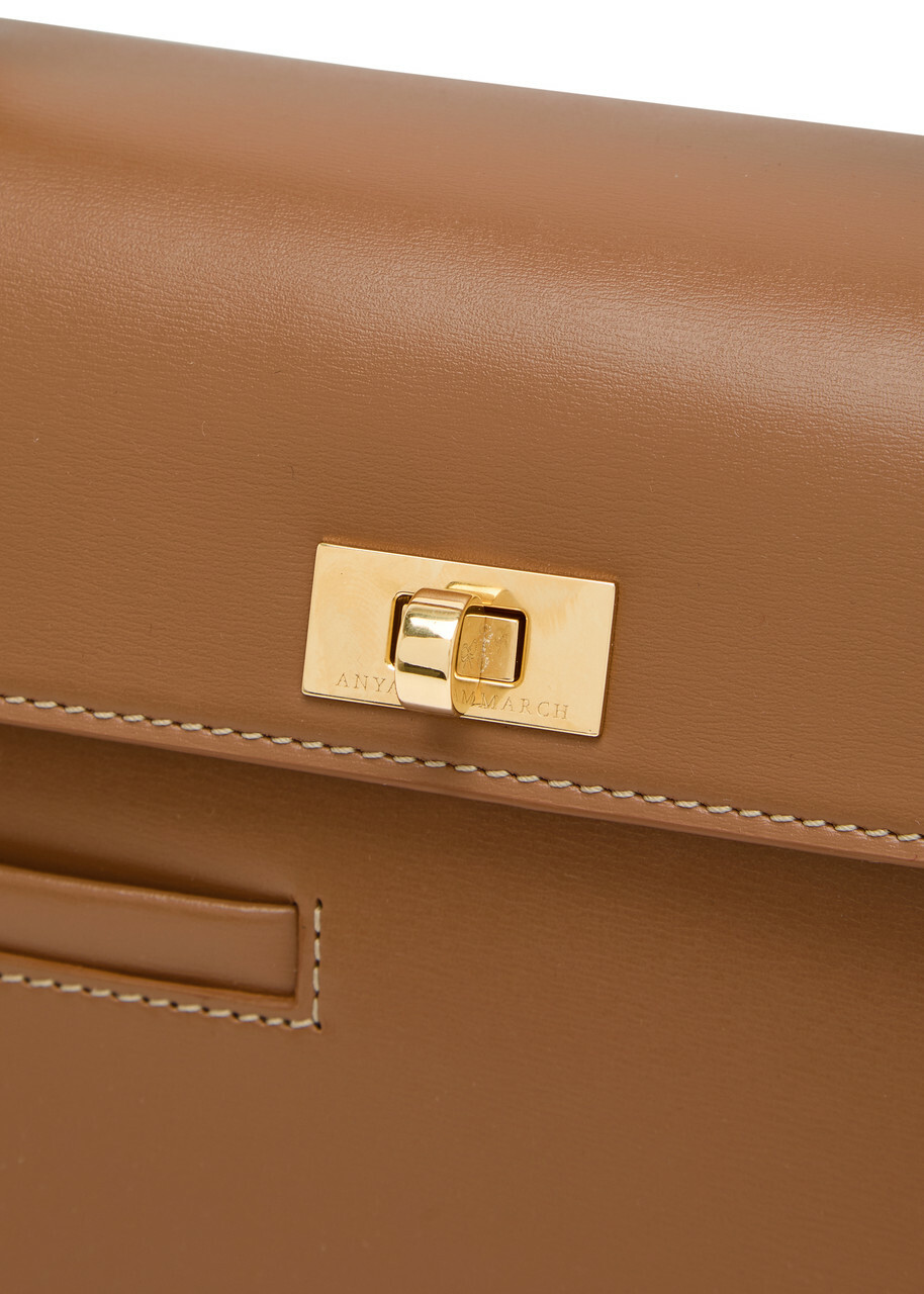 Anya Hindmarch Mortimer Leather top Handle bag - Brown - One Size