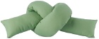 JIU JIE SSENSE Exclusive Green Baby Knot Cushion
