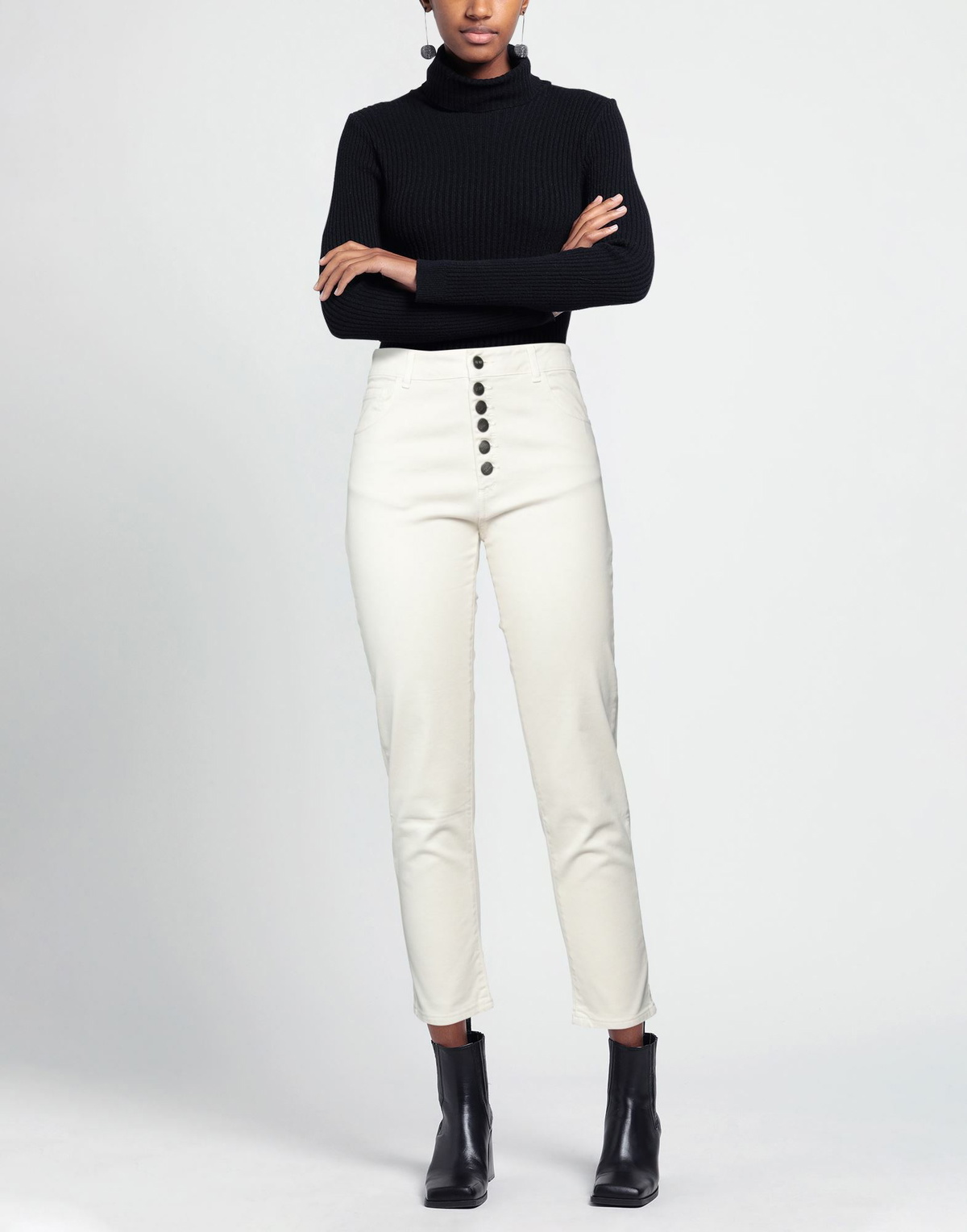 Jijil Womens Pants in Beige