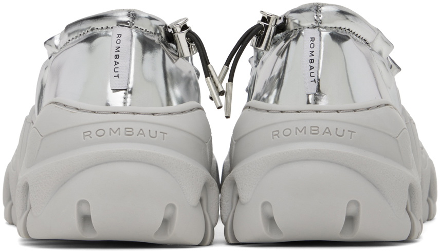 Rombaut SSENSE Exclusive Silver Boccaccio II Ballerina Flats