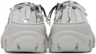 Rombaut SSENSE Exclusive Silver Boccaccio II Ballerina Flats