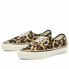 Vans LX Authentic 44 Pony Hair Sneaker in Marshmallow/Leopard