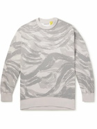 Moncler Genius - HYKE Camouflage-Print Cotton-Jersey Sweatshirt - Neutrals