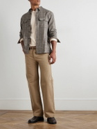 Massimo Alba - Oceano Straight-Leg Selvedge Jeans - Brown