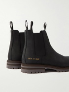 Common Projects - Suede Chelsea Boots - Black