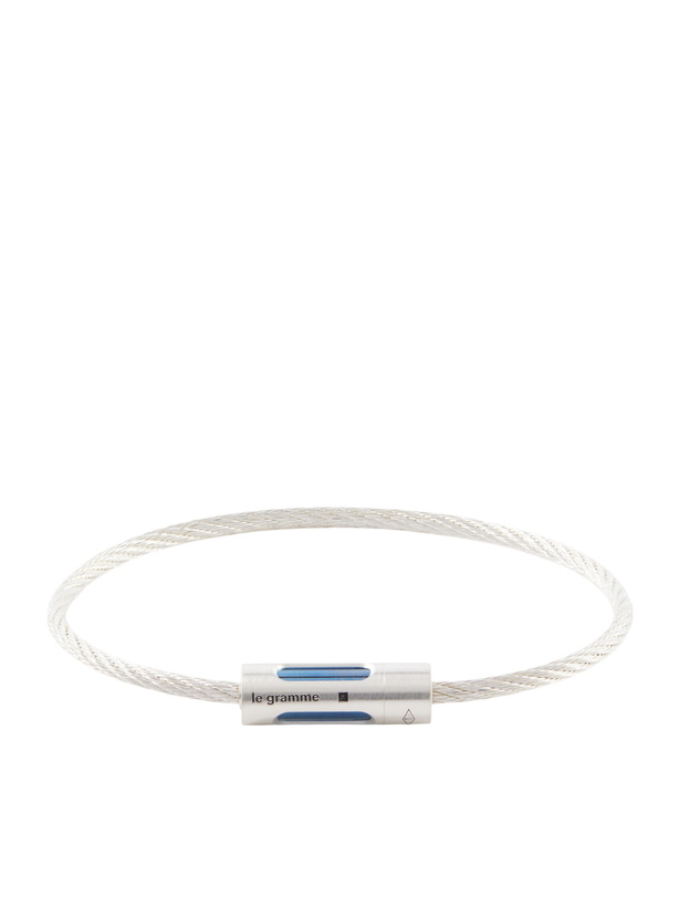 Photo: Le Gramme - 9g Sterling Silver Bracelet - Silver