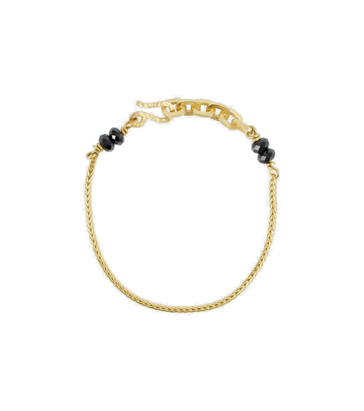 Photo: Elhanati - Black Nude 18kt gold bracelet with spinels