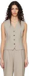 Blossom Beige Millie Vest