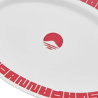 BEAMS JAPAN Goyoza Plate in White/Red 