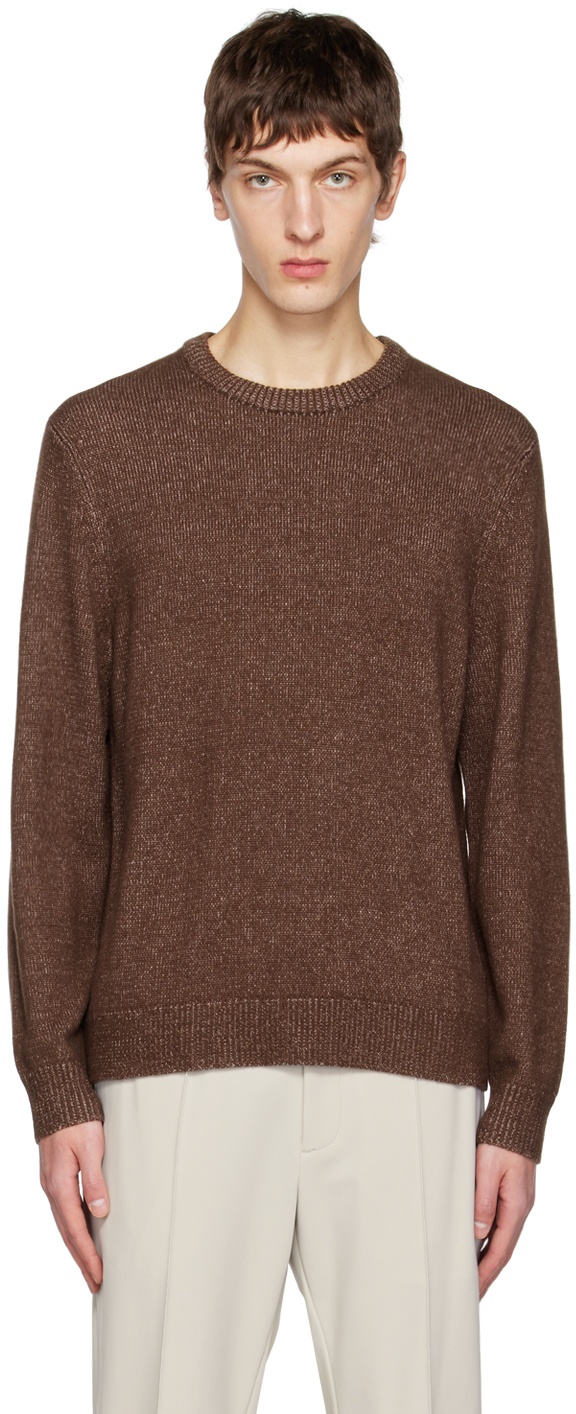 Theory Brown Hilles Sweater Theory