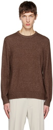 Theory Brown Hilles Sweater