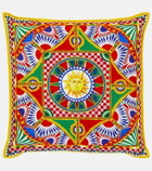 Dolce&Gabbana Casa - Medium printed canvas cushion