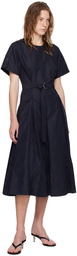 3.1 Phillip Lim Navy Utility Midi Dress