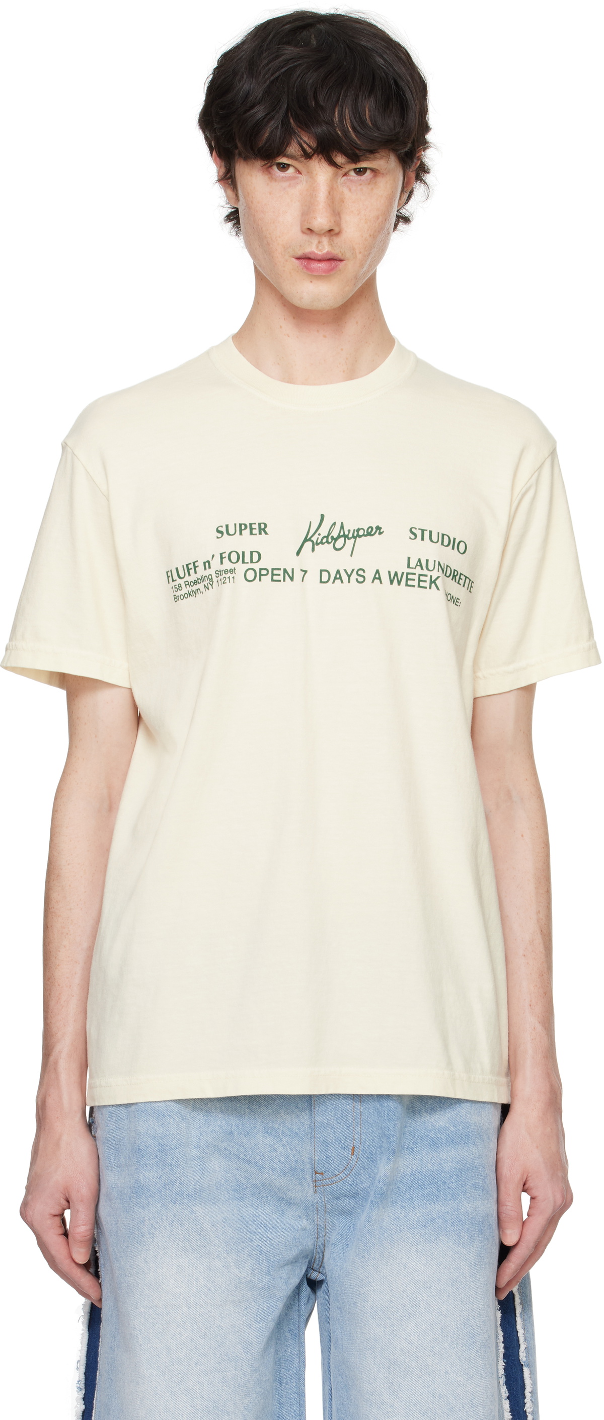 KidSuper Off-White Laundromat T-shirt