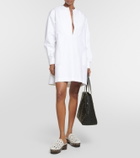Alaïa Le Mina 44 Vienne leather tote bag