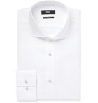 Hugo Boss - White Jason Slim-Fit Linen Shirt - White