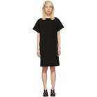 Chimala Black French Terry Dress
