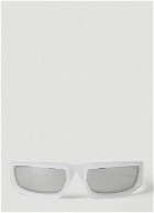 Prada - D-Frame Sunglasses in White