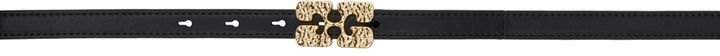 Photo: GANNI Black Logo Belt