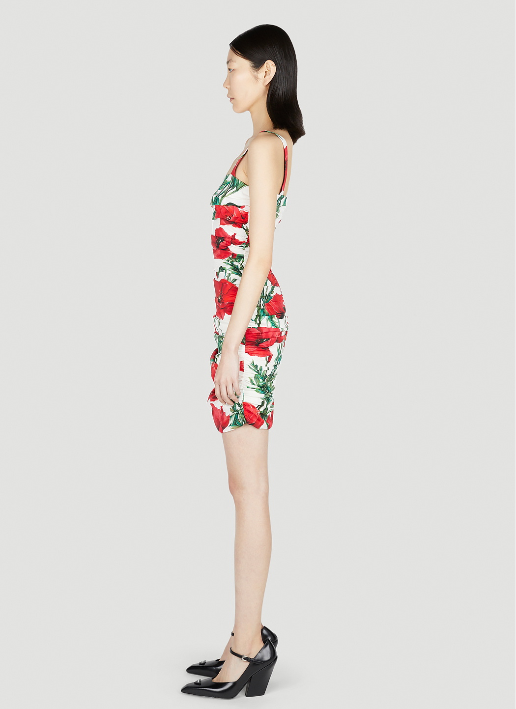 Dolce&Gabbana Poppy Print Dress